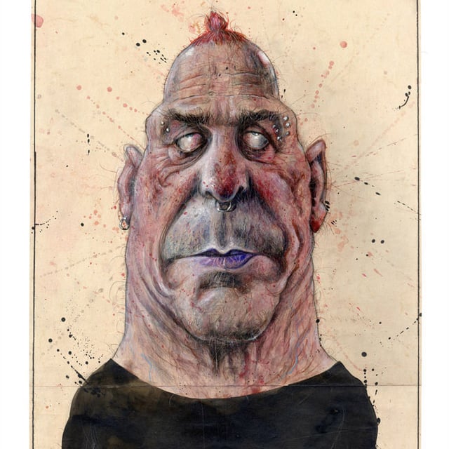 Till Lindemann - Art Print