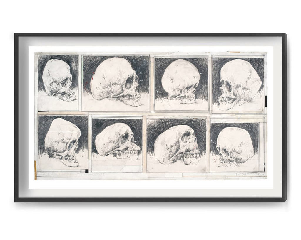 8 SKULLS - Art Print