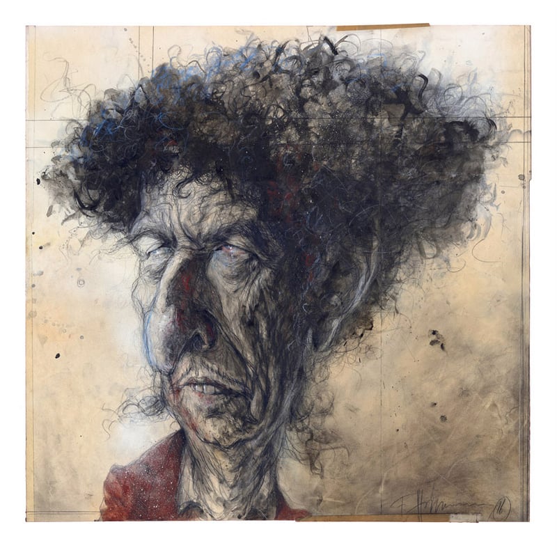 BOB DYLAN - Art Print