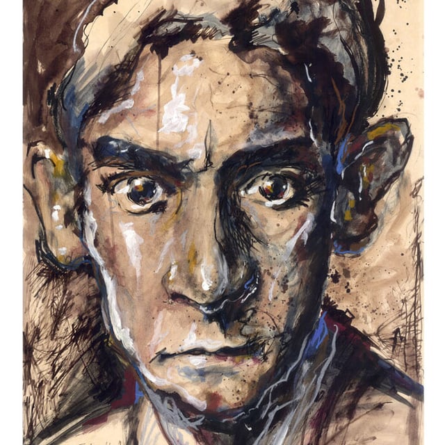 KAFKA - Kunstdruck
