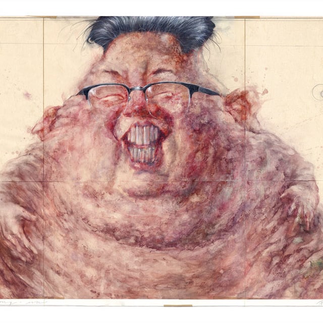 Kim Jong-un - Art Print