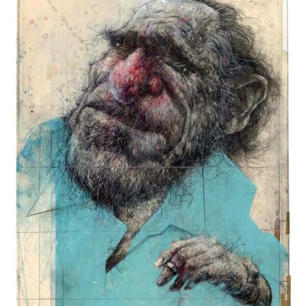Charles Bukowski - Art Print - Image 3