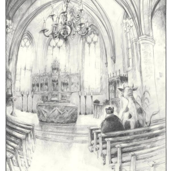 "Kirchgang" - Original - Image 2