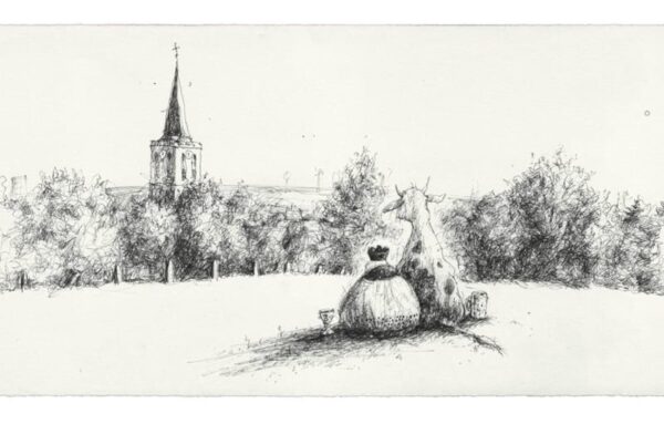 "Auf der Wiese" - Original – Bild 3