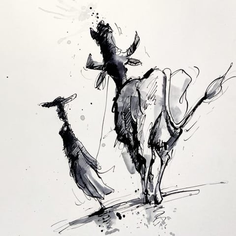Pastor sine Koh - Original