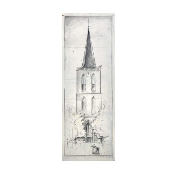 "Kirchturm" - Variante II - Original - Image 1