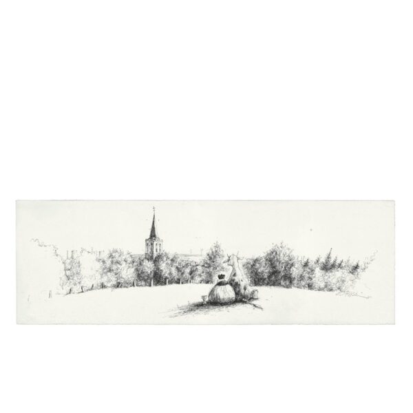 "Auf der Wiese" - Kunstdruck – Bild 1