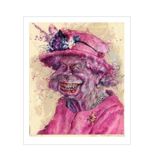 Queen Elisabeth II - Art Print - Image 1
