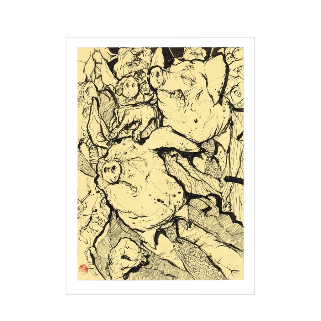 Völlig egal - Art Print