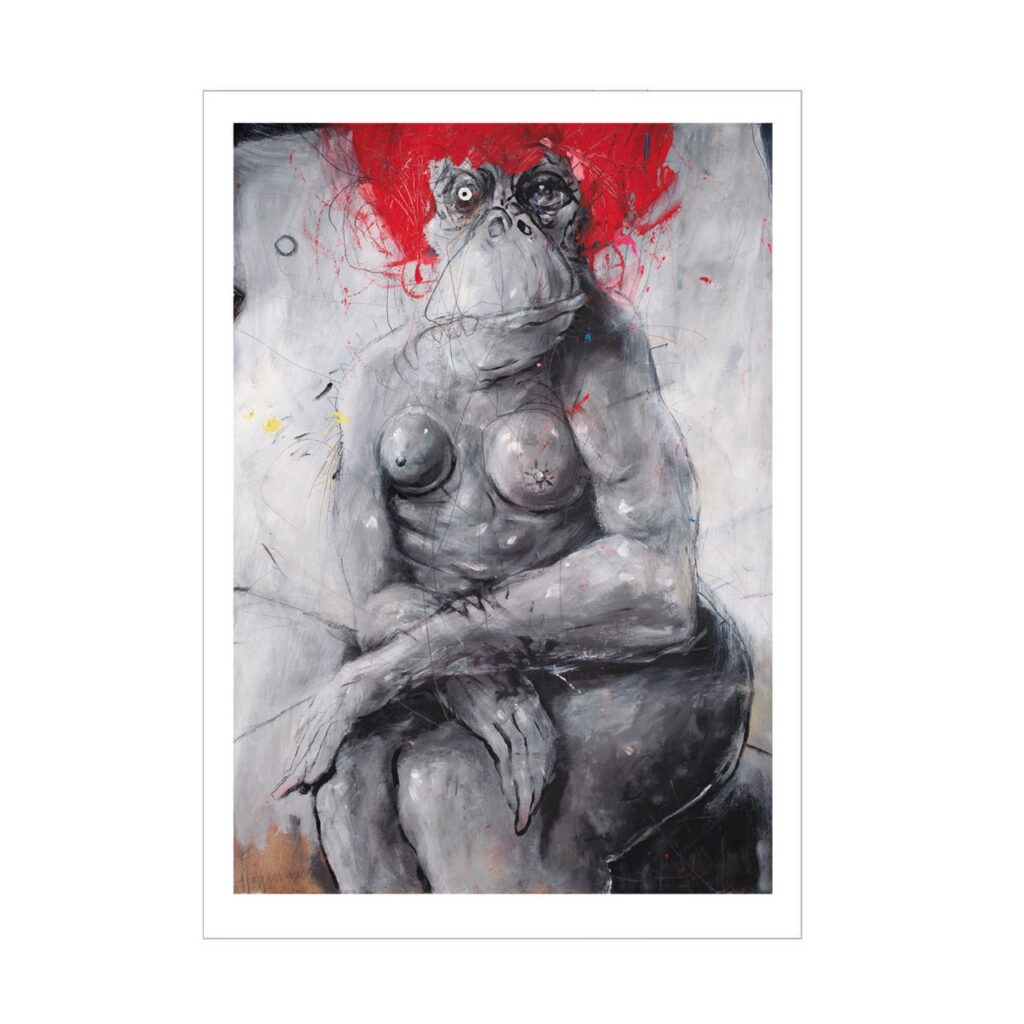 Affenakt - Art Print