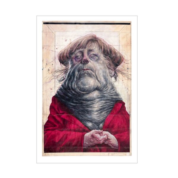 ANGELA MERKEL - Art Print - Image 1