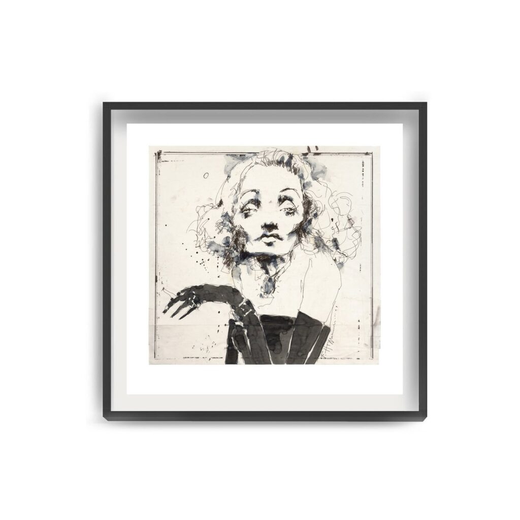 MARLENE DIETRICH - Art Print