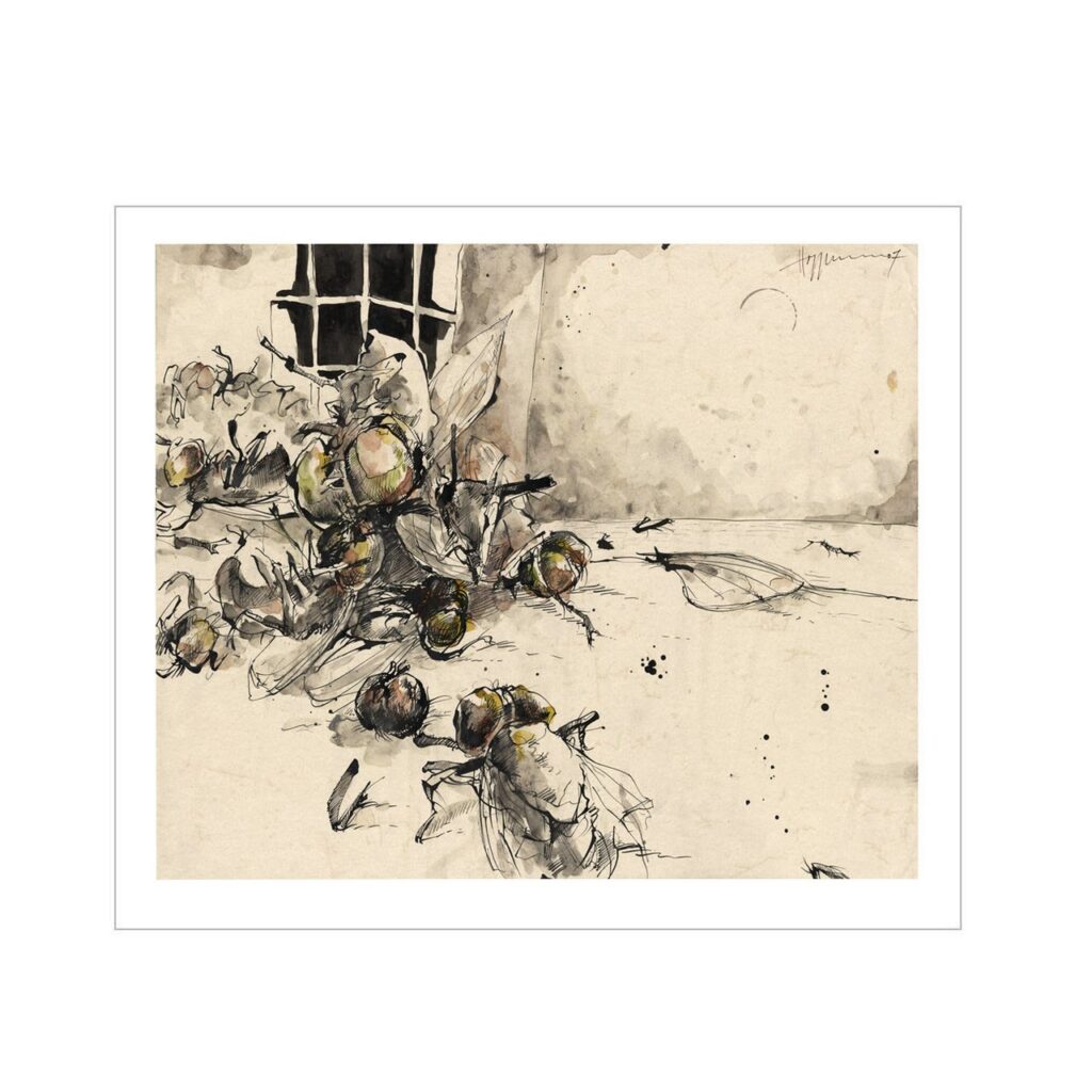 Vor dem Fenster - Art Print