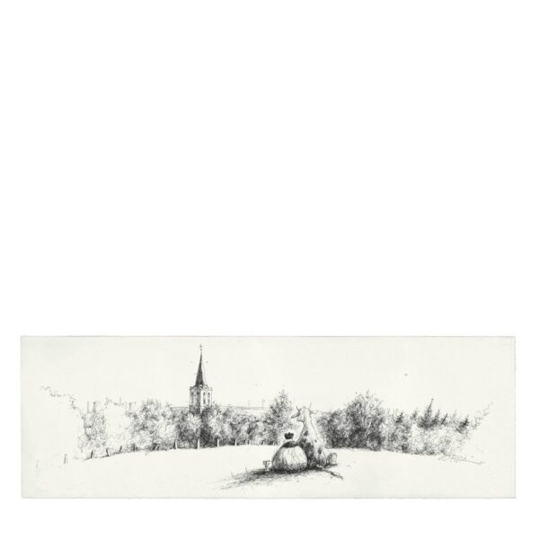 "Auf der Wiese" - Original – Bild 1