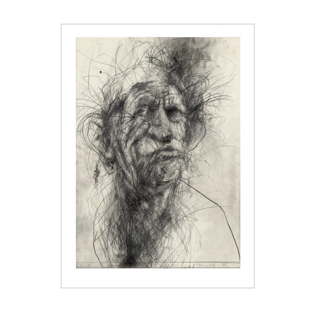 KEITH RICHARDS - Edition The Rolling Stones - Art Print