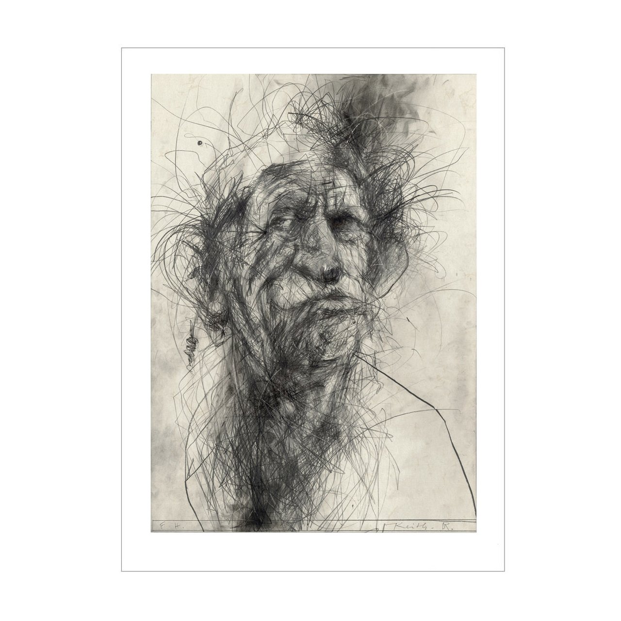 KEITH RICHARDS - Edition The Rolling Stones - Art Print - Image 1