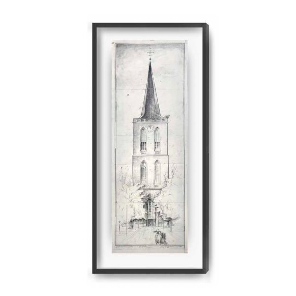 "Kirchturm" - Variante II - Original - Image 2