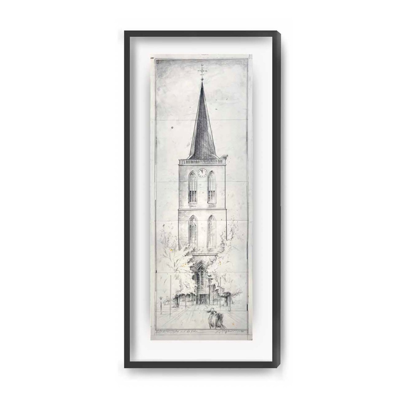 "Kirchturm" - Variante II - Original - Image 2