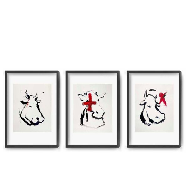 "Pastors Kau II" - Triptychon - Art Print - Image 2