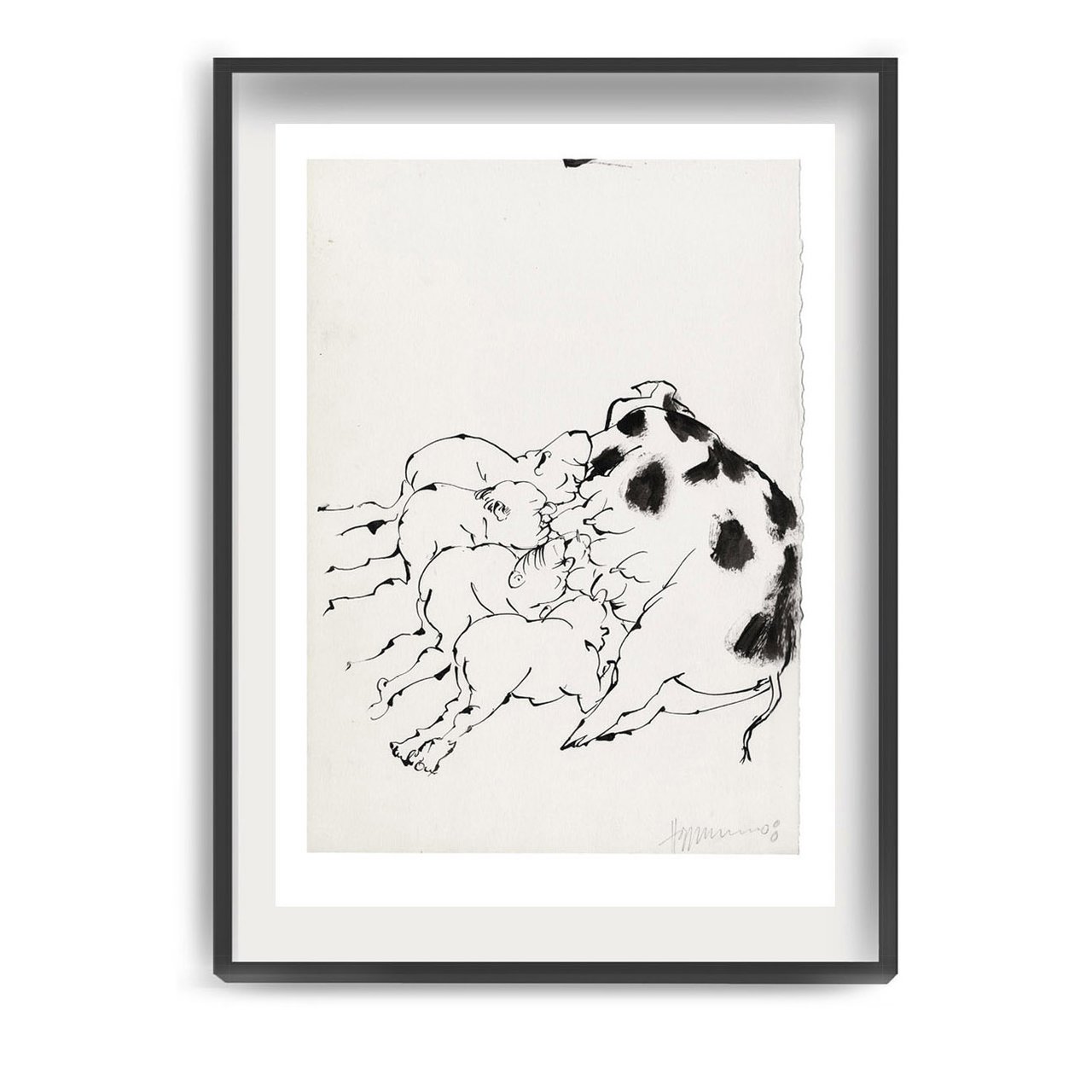 Bunte Bentheimer - Art Print - Image 2