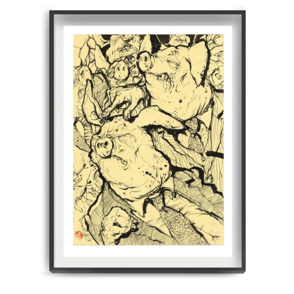 Völlig egal - Art Print - Image 2