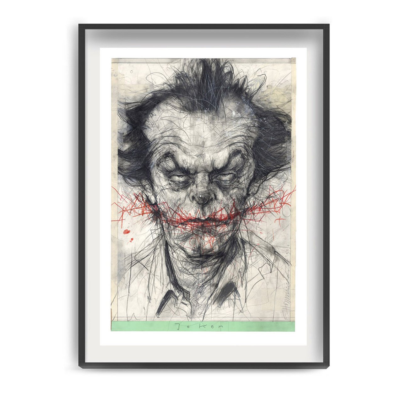 Jack Nicholson, „Joker“ - Art Print - Image 2