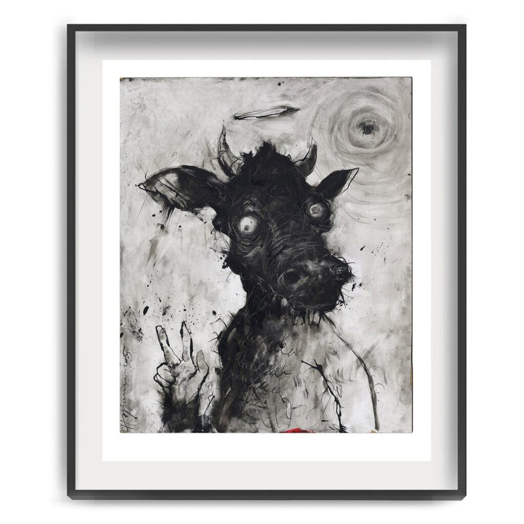 BLACK SHEEP - Art Print
