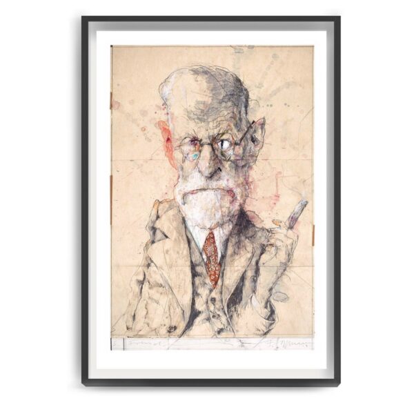 Sigmund Freud - Art Print - Image 2