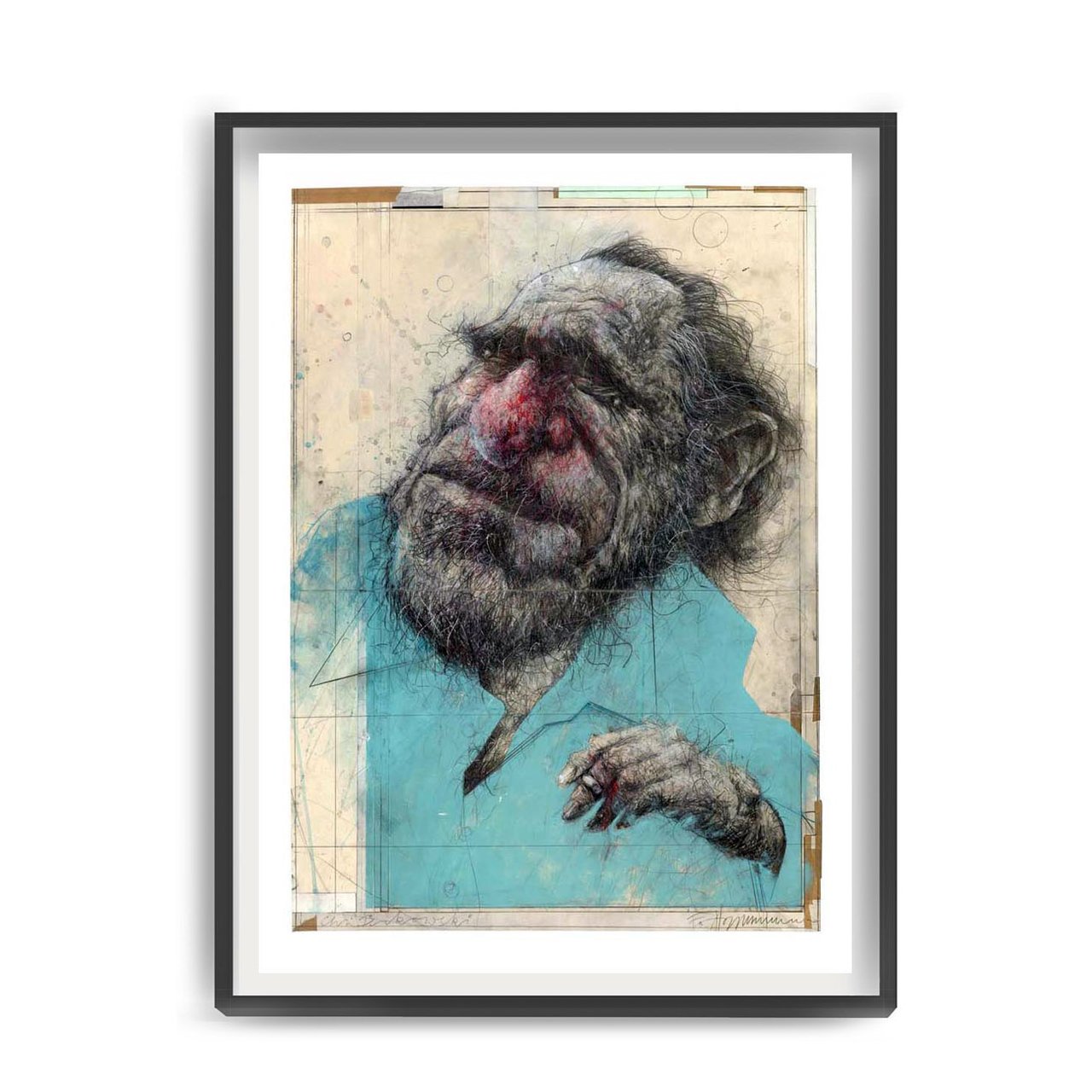 Charles Bukowski - Art Print - Image 2