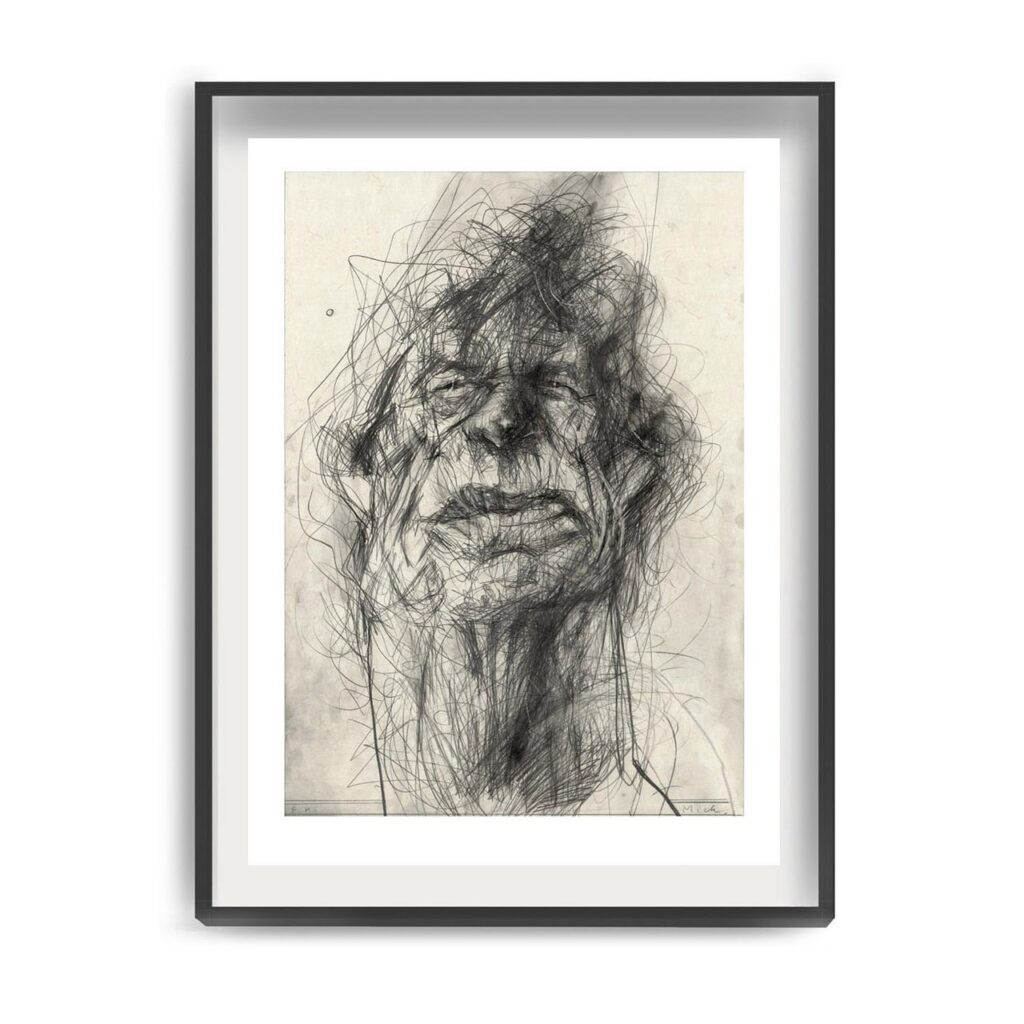 MICK JAGGER - Edition The Rolling Stones - Art Print
