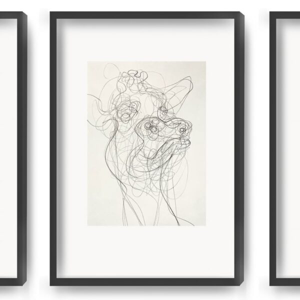 "Pastors Kau I" - Triptychon - Art Print - Image 4