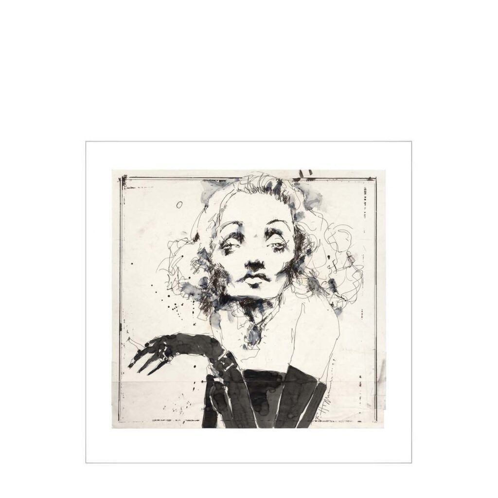 MARLENE DIETRICH - Art Print