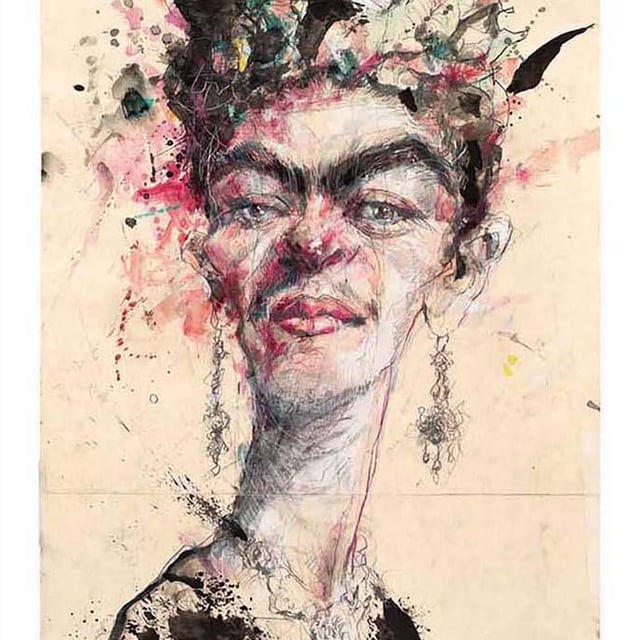 Frida Kahlo - Kunstdruck